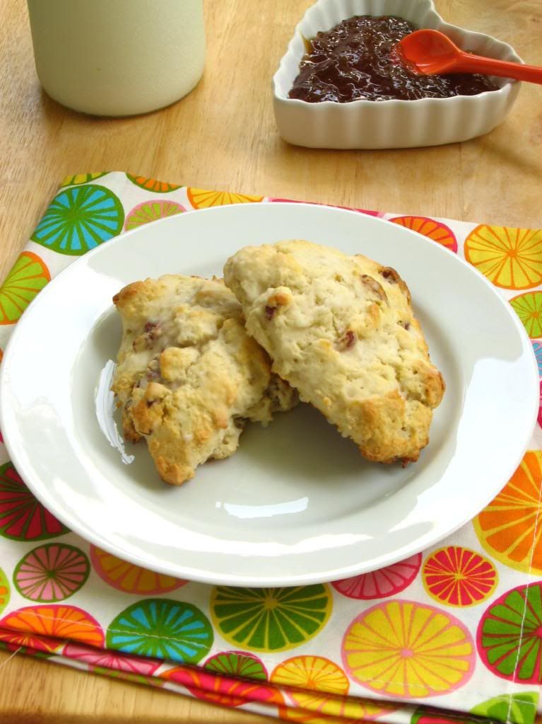Secret Garden Recipe Buttermilk Cranberry Scones Willow Bird Baking